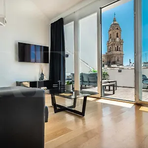 Marvellous Penthouse With Terrace & Cathedral Views By Rems Malaga