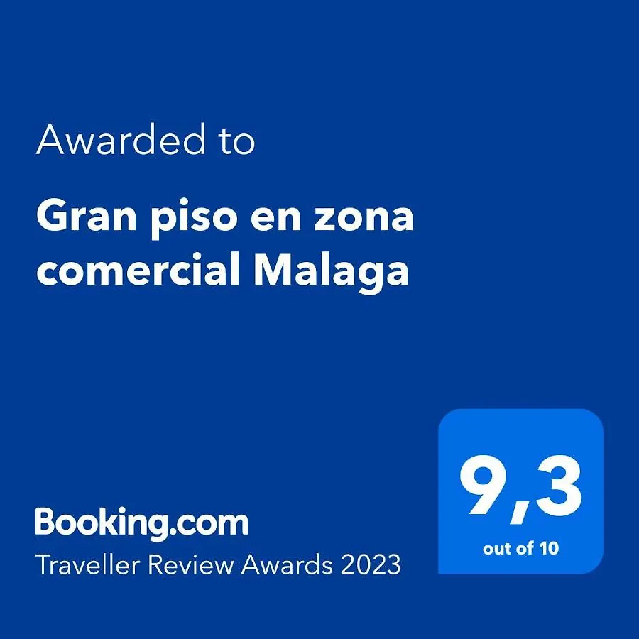 Gran piso en zona comercial Málaga